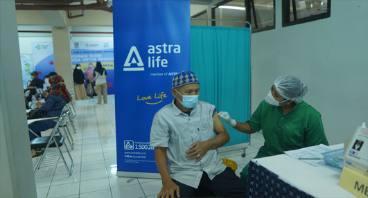  Astra Life bersama 7.885 #OrangBaik Beri Akomodasi Vaksin & Sembako untuk Lansia Dhuafa...