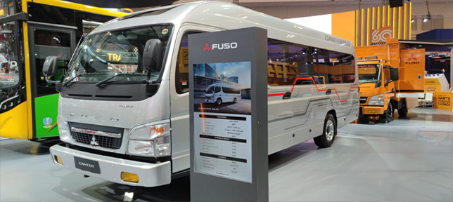 Dukung Bisnis Angkutan Penumpang dan Pariwisata  Mitsubishi Fuso Hadirkan Varian Baru Canter Bus...