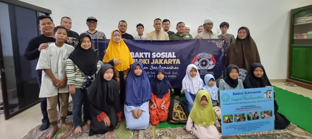 Kegiatan Berbagi Kebahagiaan Di Bulan Ramadan : MBI DKI Jakarta Sambangi Yayasan Riyadhussolihin Majelis Taklim Dan Penyantun Yatim