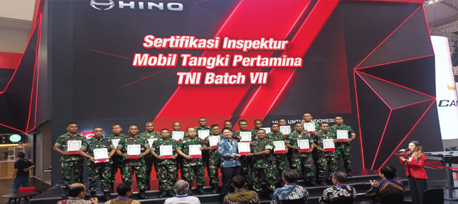 Hino Bersama Pertamina dan TNI Berkontribusi  Menyalurkan Energi Hingga ke Pelosok Negeri