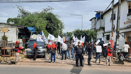 Serikat Buruh GARTEKS KSBSI Tangerang Raya Demo PT. Aggiomultimex, Ini Tuntutannya...