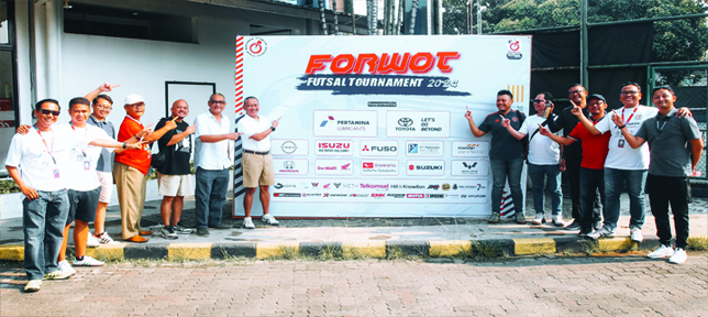 Tingkatkan Literasi Industri Otomotif Indonesia  Gelar Turnamen Futsal FORWOT 2024 