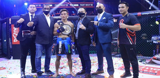 OnePride MMA FN 55, Novan Kaunang Sukses Kalahkan Ade Permana Di Kelas Atomweight...
