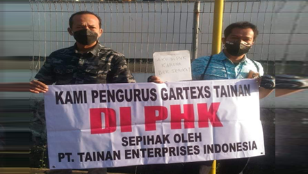 FSB GARTEKS DKI Jakarta Tegaskan Tetap Membela Pengurusnya di PT. Tainan Enterprises Indonesia, Pasca PHK Sepihak, 