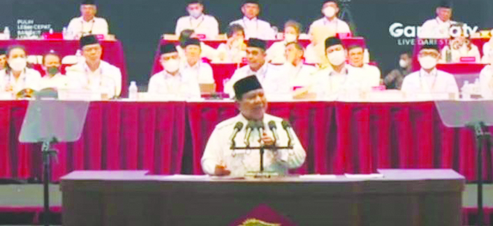 Disebut Prabowo Di Rapimnas, GPBI Resmi jadi Sayap Gerindra?...